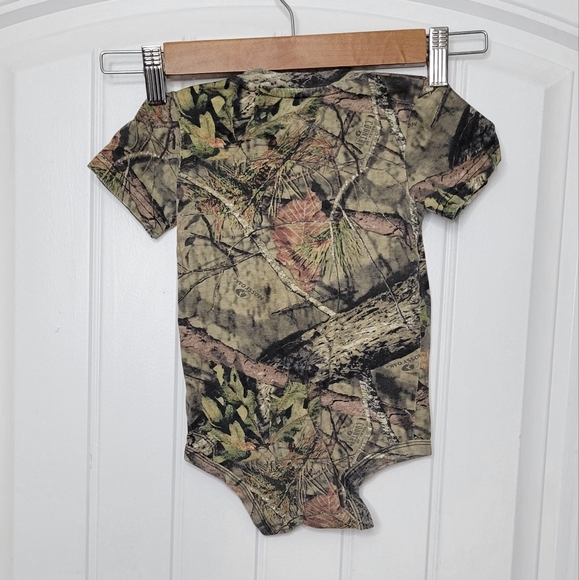 Carhartt Green Camo Orange Print Creeper - Picture 3 of 4